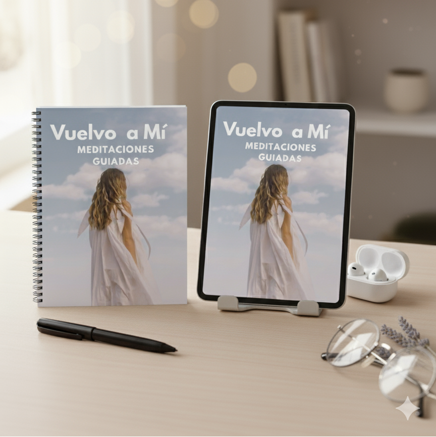 Vuelvo a Mí, meditaciones guiadas + 3 BONOS GRATIS
